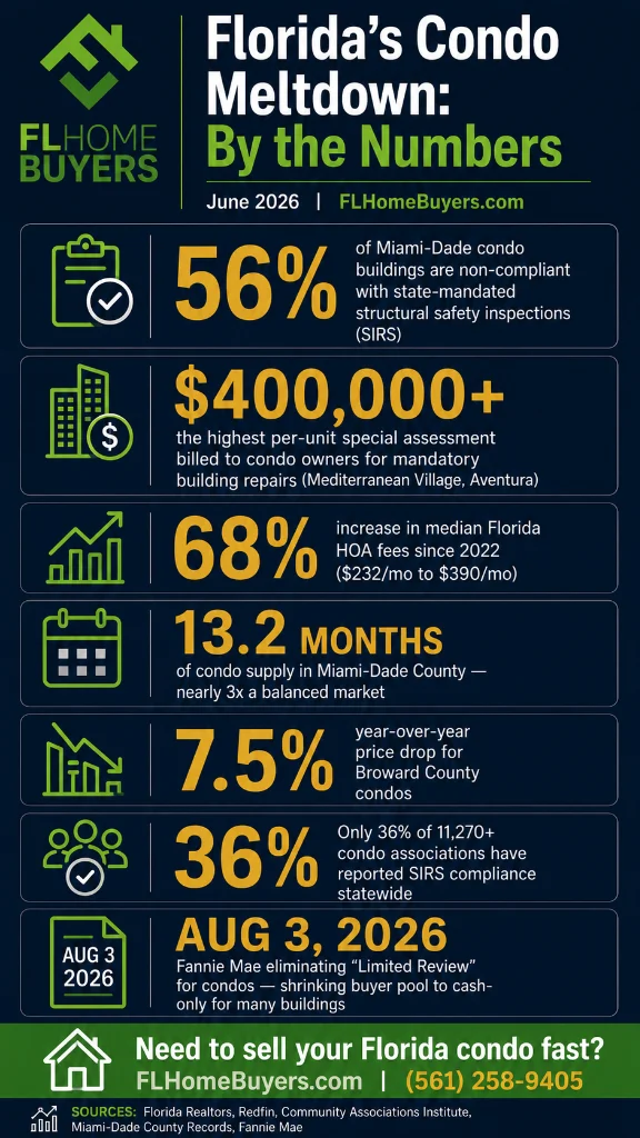 Florida condo special assessment crisis data for 2026