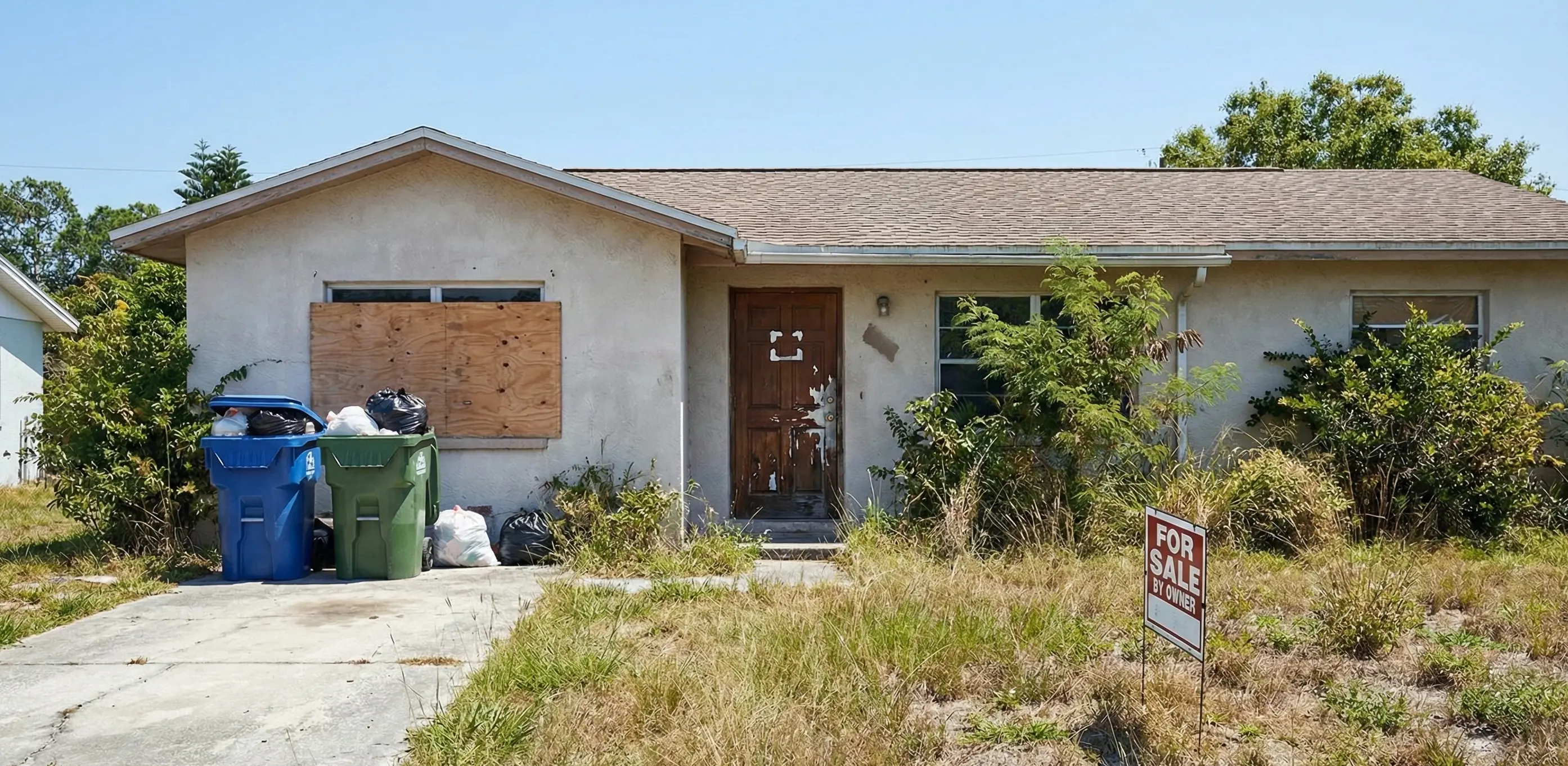 Happy divorced couple after selling house