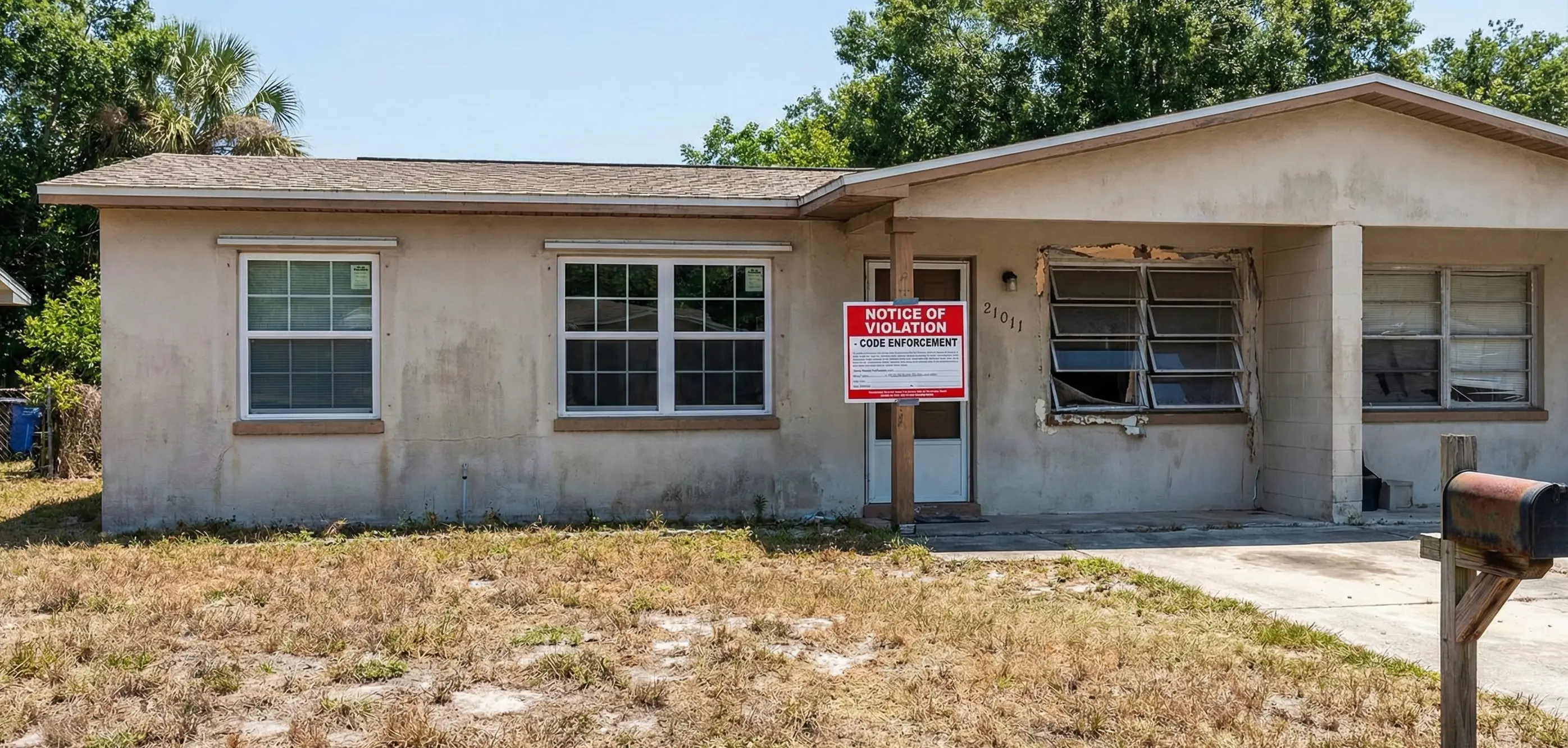 House needing sale due to tax lien pressure