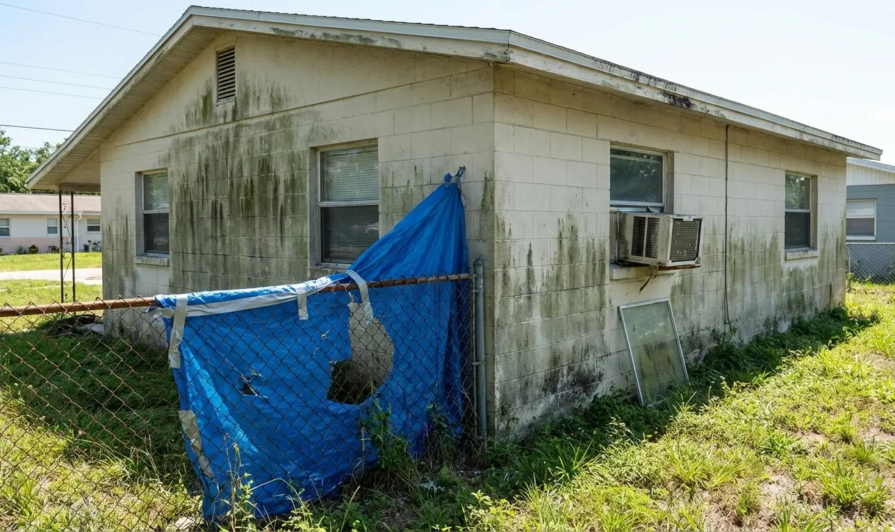 Small Florida home sold with difficult tenants